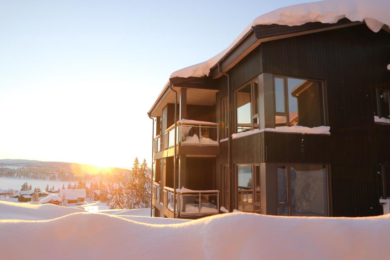 Beautiful Penthouse With Panoramic View At Sjusjoen Sjusjøen Exterior foto