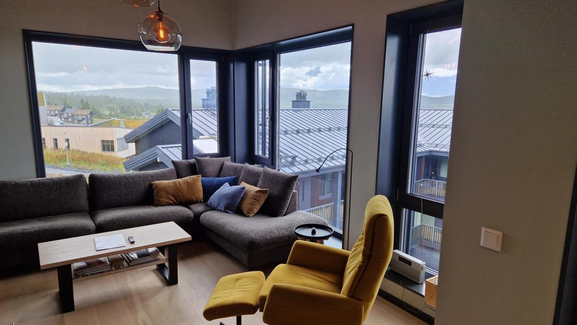 Beautiful Penthouse With Panoramic View At Sjusjoen Sjusjøen Exterior foto